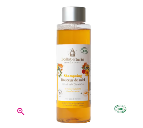 Shampooing douceur de miel